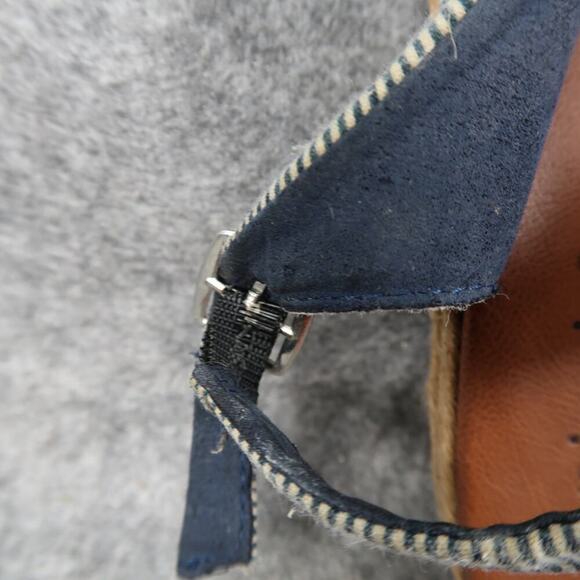 Nicole Shoes Womens 8.5 Sandals Slingback Peep Toe Orlando Wide Buckle Knot - Picture 8 of 12